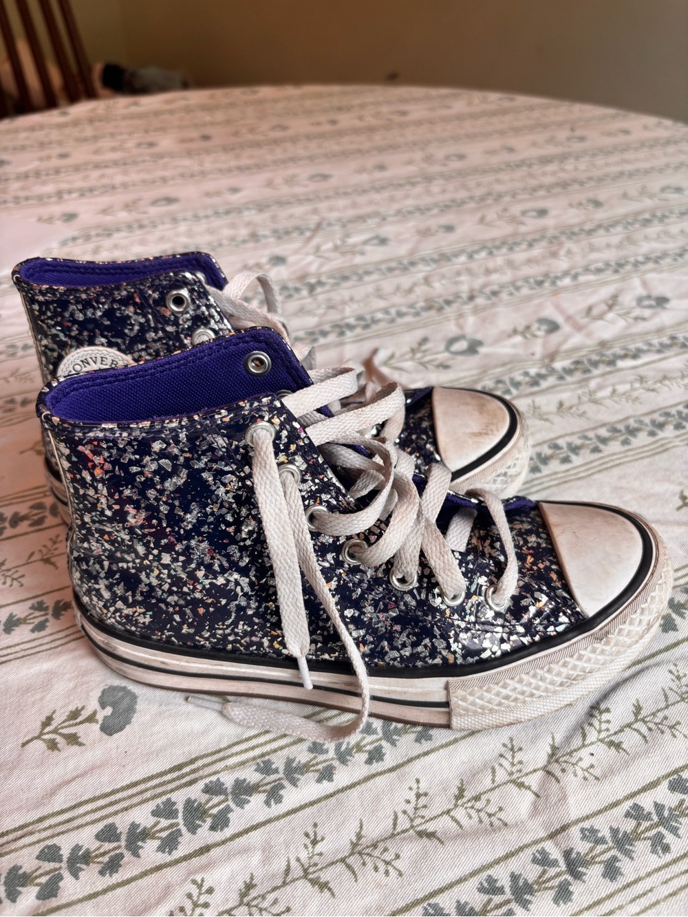 Converse Glitter High Tops